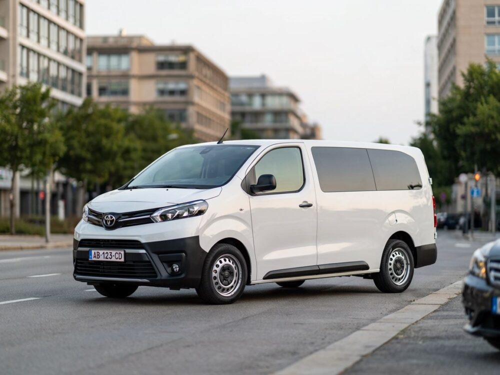 Toyota Proace Long wnętrze przestrzeń cargo