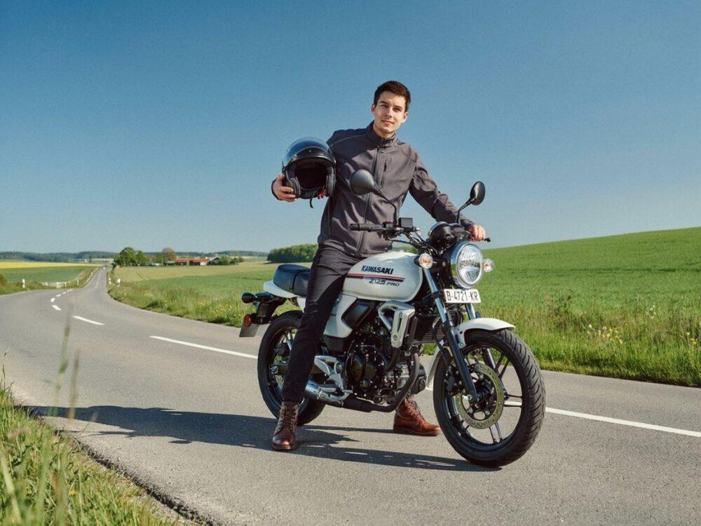 jazda próbna motocyklem A1