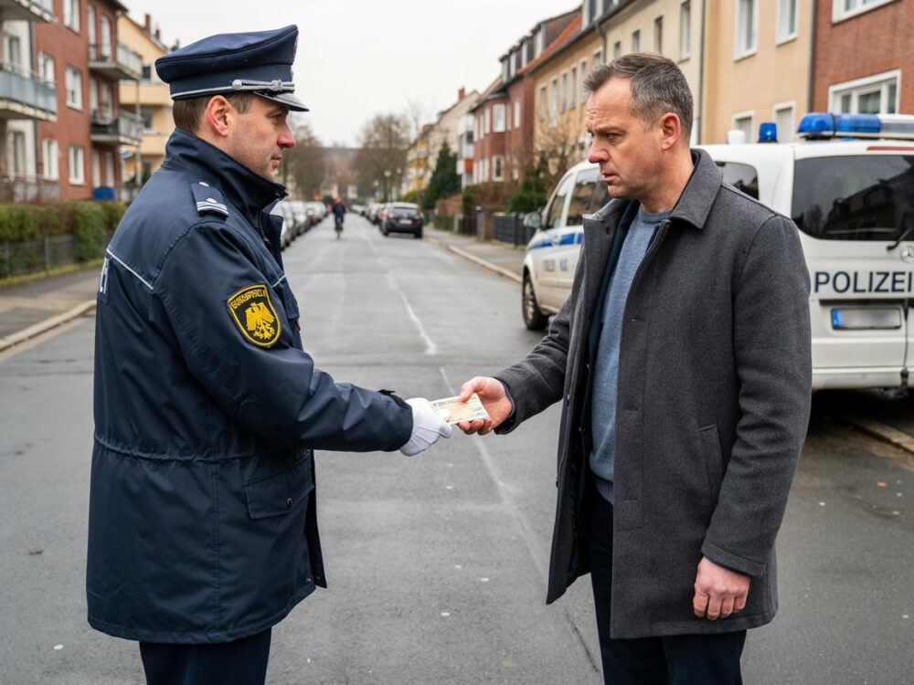 policja zatrzymująca prawo jazdy