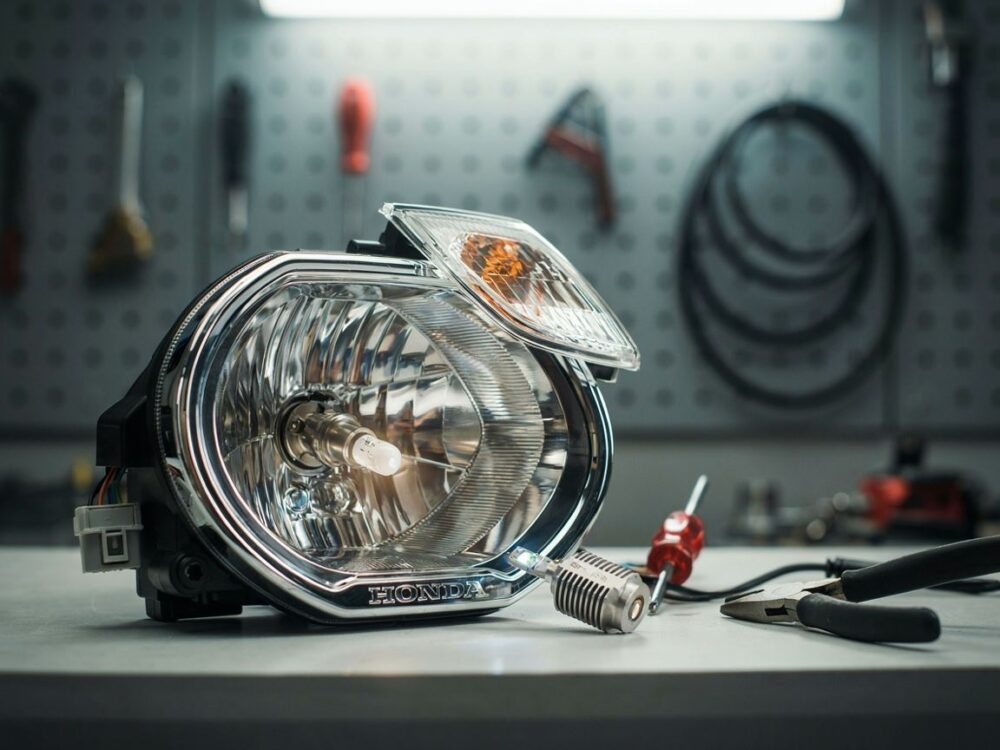 reflektor przedni Honda CRV II