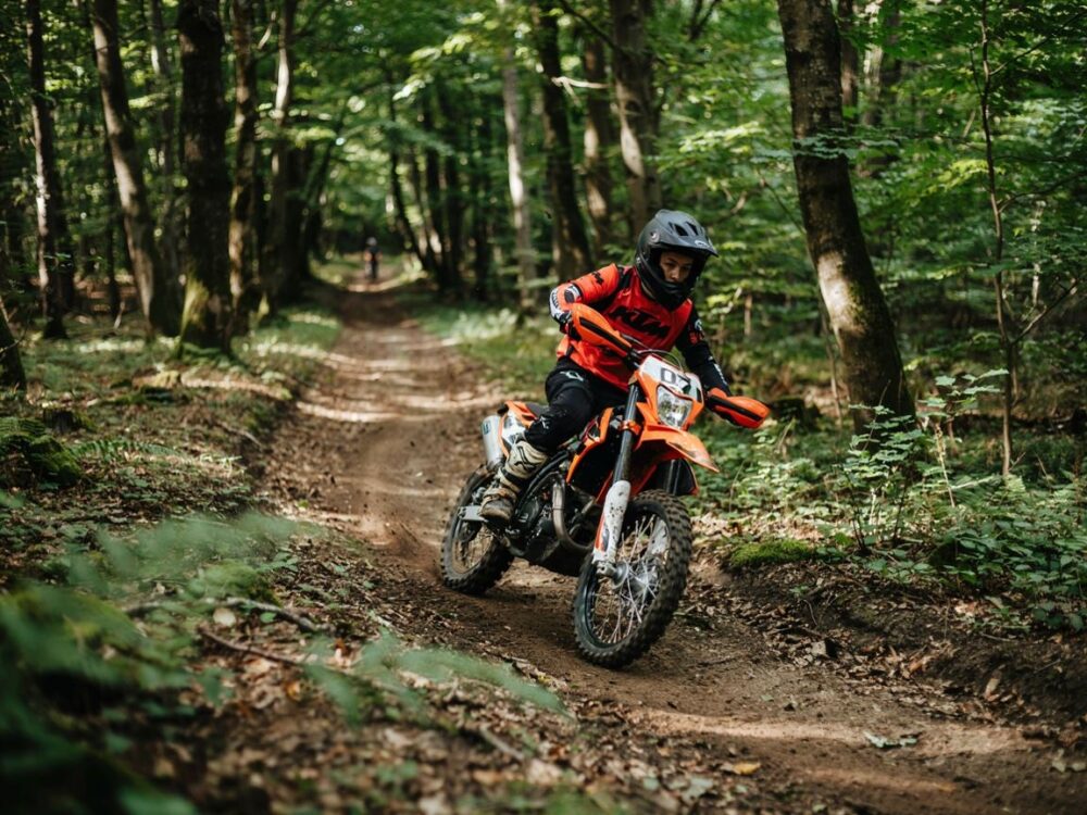 szlak offroad dla motocykli enduro