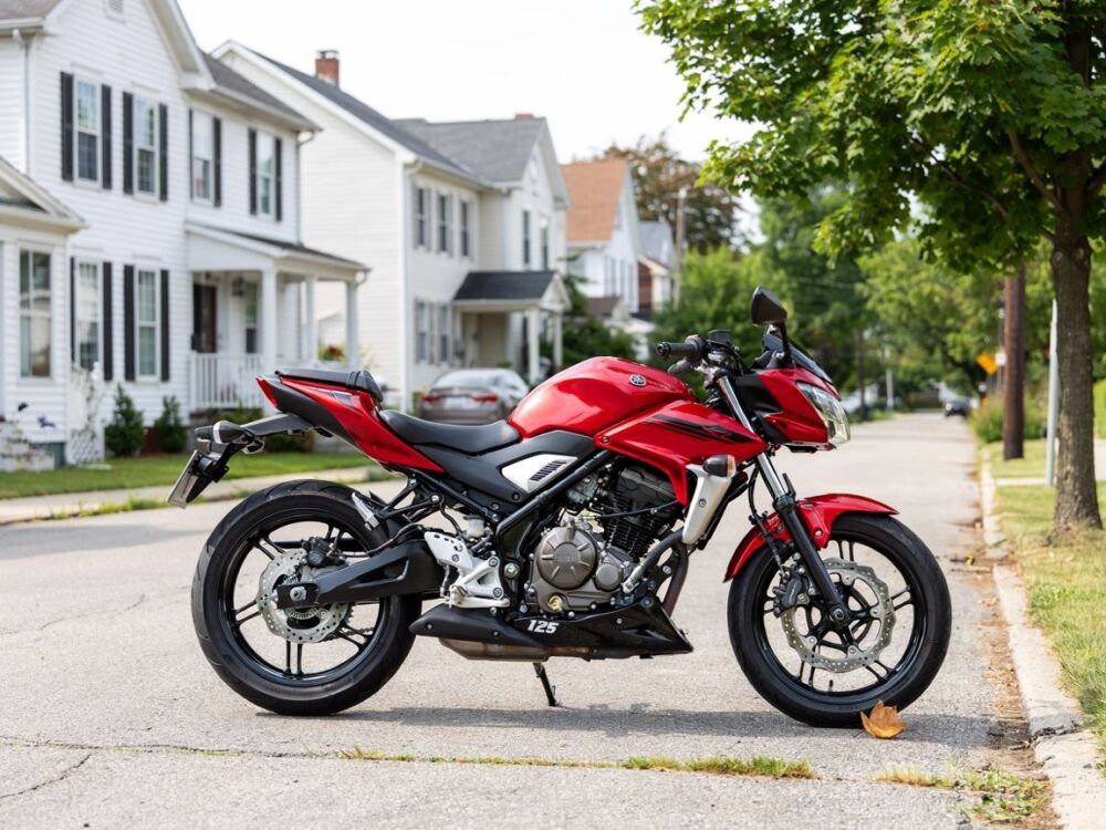 zbiornik paliwa motocykla 125